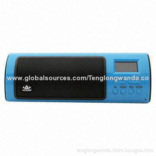 Portable Speakers, Support Micro SD Card, FM Radio, Folder Switching